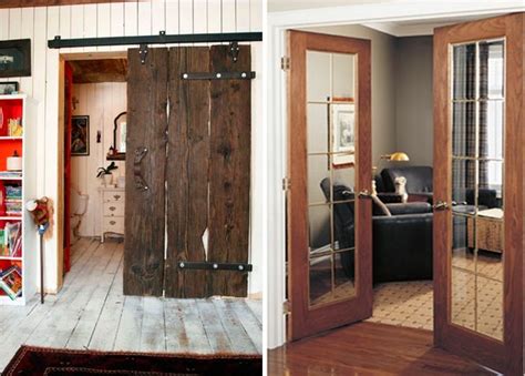 sliding barn vs traditional doors